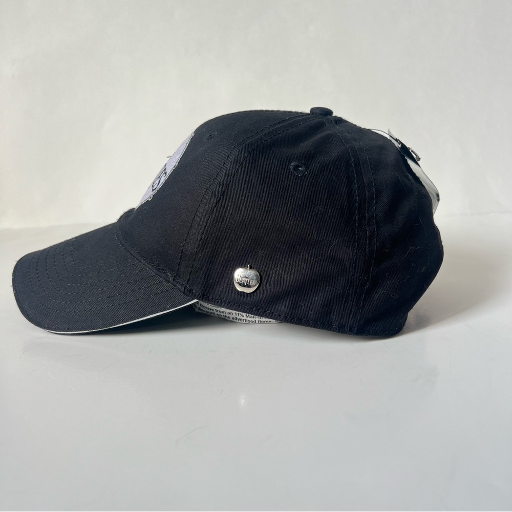 The Beatles Embroidered Drum Black White Baseball Classic Rock Hat Cap - Picture 5 of 13